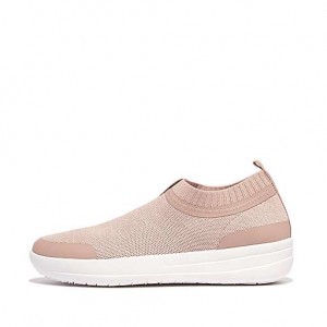 Lemon Women's FitFlop ÜBERKNIT Slip-On Sneakers | 0427-QKJCU