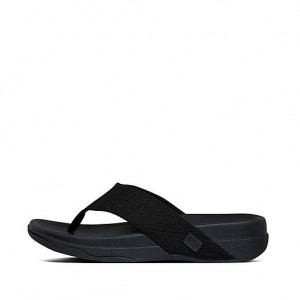 Red Men's FitFlop SURFER Toe-Post Sandals | 5634-GWFYC