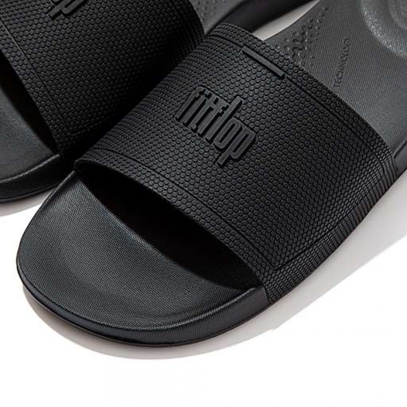 Lemon Men's FitFlop IQUSHION Pool Slides | 5103-MJTXS