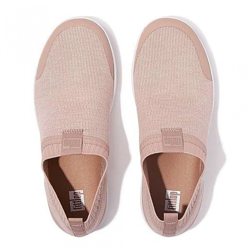 Lemon Women's FitFlop ÜBERKNIT Slip-On Sneakers | 0427-QKJCU