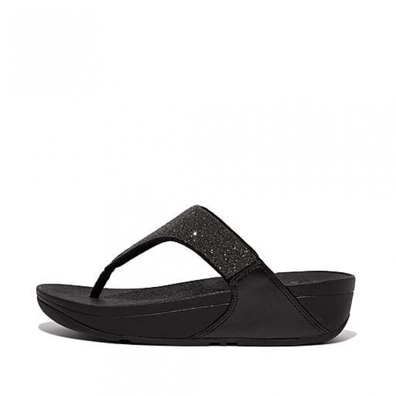 White Women\'s FitFlop LULU Opul Toe-Post Sandals | 9843-FPYXV