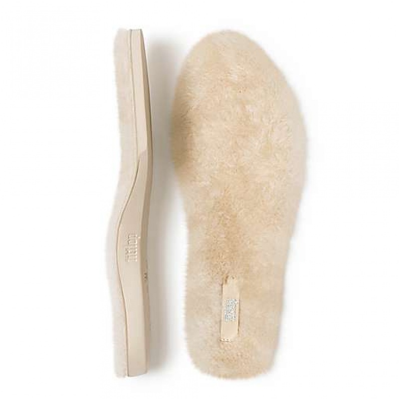 White Women's FitFlop WONDERWELLY Luxe Shearling Insoles - 1 Pair Boots | 8076-ZOIPN